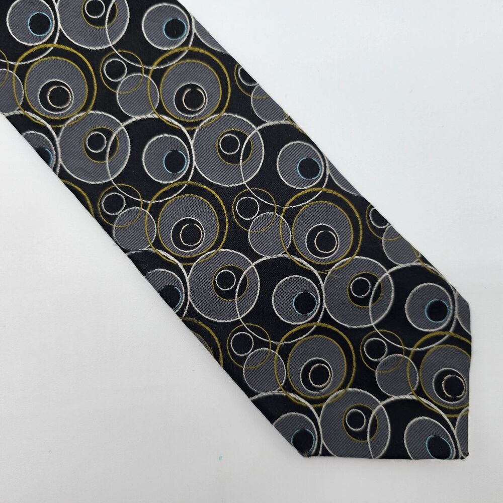 Ted Baker London Abstract 100% Silk Necktie Made in USA - 3.5x60